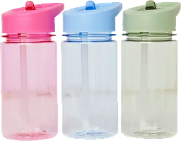 Vattenflaska Fun blandade färger 350ml 1-p ICA