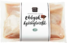 Kycklingbröstfilé färsk Ekologisk ca 450g KRAV Reko