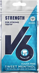 Tuggummi Sockerfri Strong Teeth Sweet Menthol 30g V6