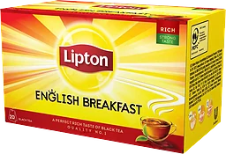English breakfast te 20-p Lipton
