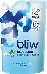 Handtvål Blåbär Refill 600ml Bliw
