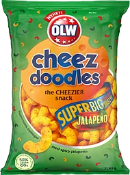 Ostbågar Super Cheez Doodles Jalapeño 200g Olw