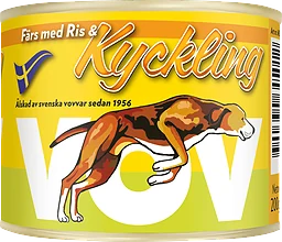 Kyckling Ris Färs Hundmat