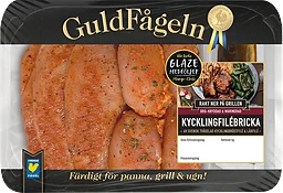 Kycklingbricka Bröst Bbq Marinerad Sverige