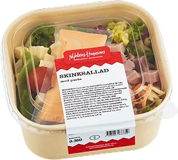 Sallad Pasta & Skinka 385g Nyhléns Hugosons