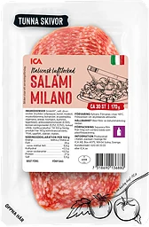 Salami Milano Tunna skivor 170g ICA