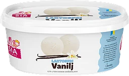 Vanilj Laktosfri Gräddglass