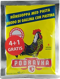 Podr BP Hönssoppa med pasta 5-p Podravka