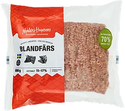 Blandfärs 50/50 15% 800g Nyhléns Hugosons