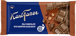 Hazelnut Hackad Karl Fazer Chokladkaka