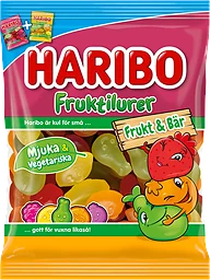 Godis Fruktilurer Frukt & Bär 80g Haribo