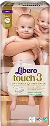 Blöjor Touch Strl 3 4-8kg kg Miljömärkt 50-p Libero