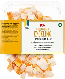 Kyckling Färdiglagad Tärnad Grillkryddad 200g ICA