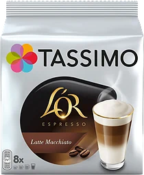 Kaffekapslar L'OR Latte Macchiato 8-pack Tassimo