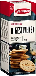 Digestivekex Glutenfri 160g Semper