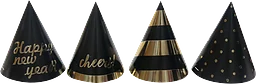 Partyhatt 4 olika Festive
