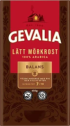 Bryggkaffe Lätt Mörkrost 450g Gevalia