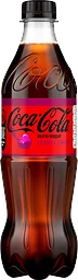 Läskedryck Cherry Zero Sugar 50cl Coca-Cola
